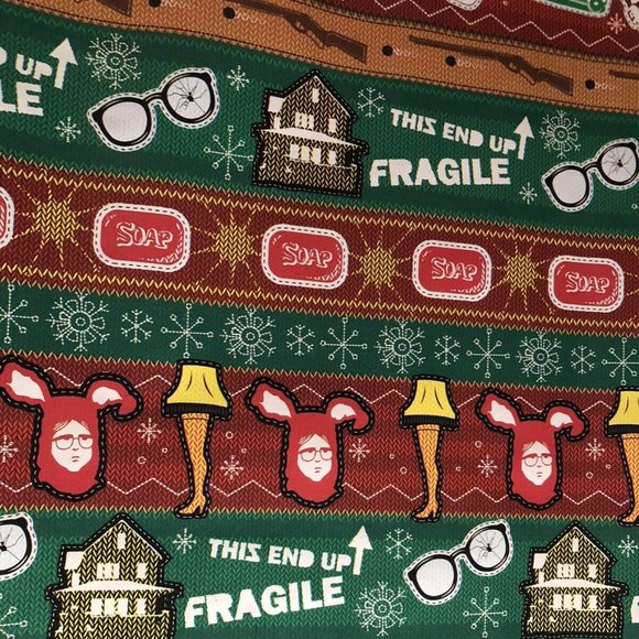 A Christmas Story  Party Supplies  Christmas Story Wrapping Paper Gift Wrap Roll New  Poshmark